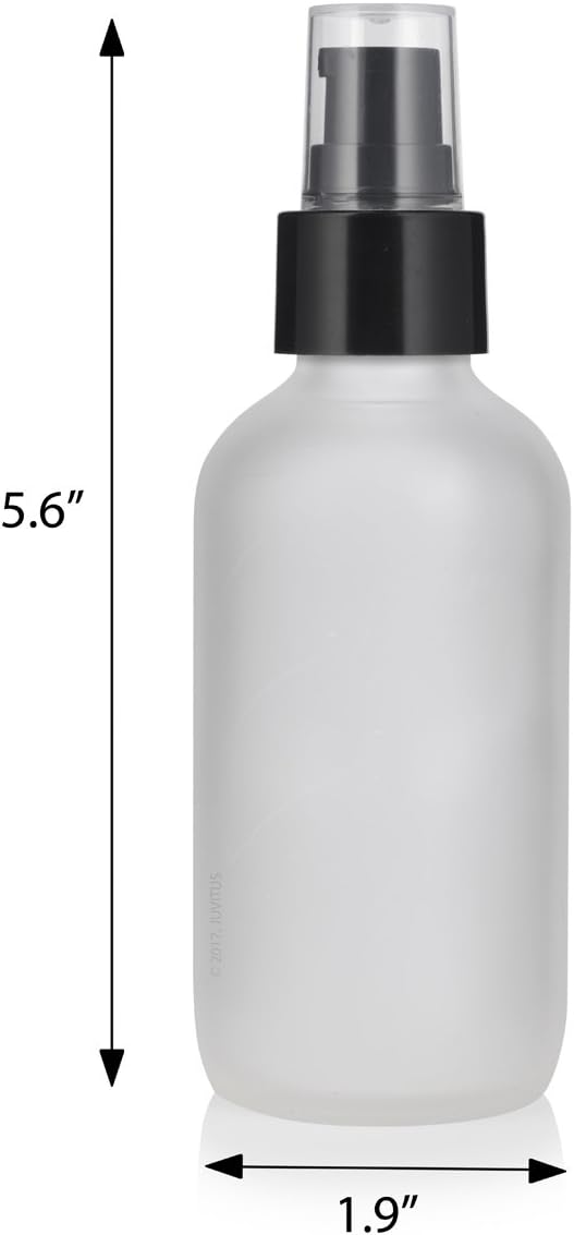 White Plastic Sampler Bottle 4 oz