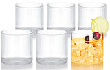 8 oz Premium Borosilicate Clear Glass Drinking Cup (6 PACK)