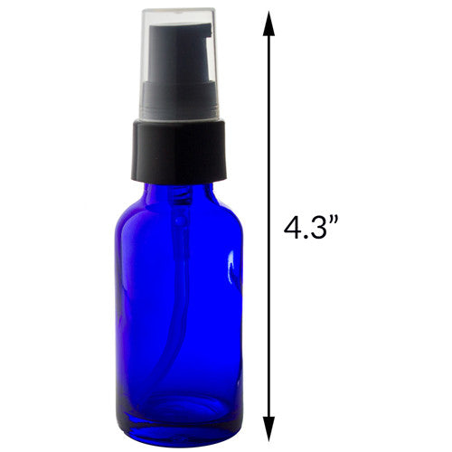 Cobalt Blue Glass Bottle 7-piece Starter Kit - 1 oz Perfect for DIY,  Essential Oils, Aromatherapy, Travel and Home.