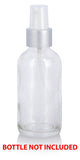 24-410 Silver And White Fine Mist Spray Top Closure, 6.875 inch dip tube length (12 PACK)