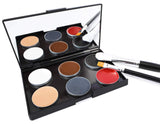 JUVITUS Magnetic Makeup Palette (Black) - Pro Collection (Medium size, 5.9 x 3.9 inches)