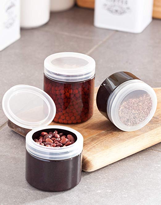 8 oz Glass Spice Jar with Dispenser Cap
