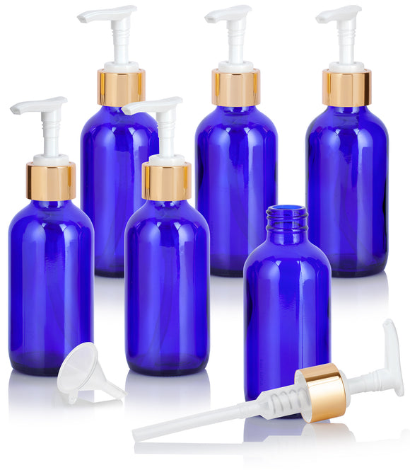 Empty Lotion Bottles with Pumps - Refillable
