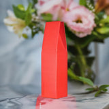 6 PACK 14.5" tall Red Wine and Liquor Taper Tent Top Box designed for Standard Size Wine Bottles