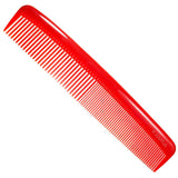 Large Coarse Fine Tooth Power Comb Red (25 Pack)