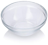 (8 Pack) 3.5 Inch Heavy Clear Glass Bowls 2 Fl Oz Capacity