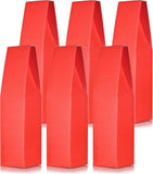 6 PACK 14.5" tall Red Wine and Liquor Taper Tent Top Box designed for Standard Size Wine Bottles