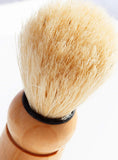 Shaving Brush - Boar Bristles & Wooden Handle - 6 Pack