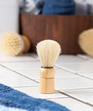 Shaving Brush - Boar Bristles & Wooden Handle - 6 Pack