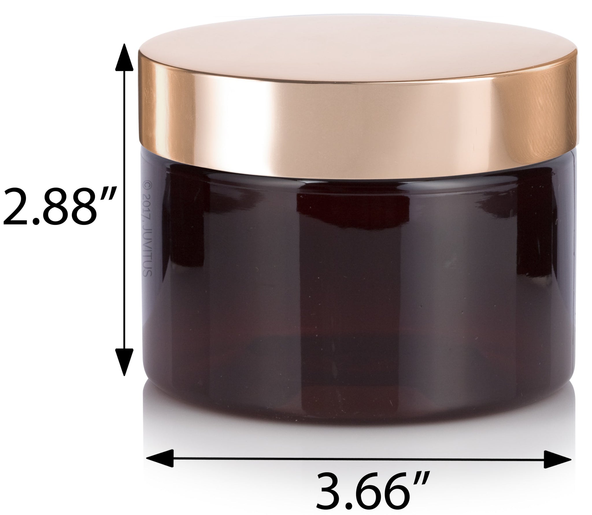 Amber PET-Kunststoffbehälter Set – 12 Stück, BPA-frei, 118 Ml, Mit Deckel & Spachtel, Für DIY & Aufbewahrung