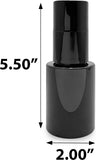 Black Plastic Powder Spray Bottle with Dry Spray - 4 oz / 120 ml