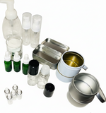 63-Piece Ultimate Cosmetic Packaging Set – Glass Droppers, Bamboo Jars, Spray Bottles & Tins for DIY Projects & Aromatherapy