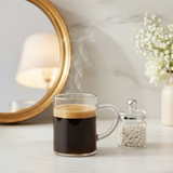 Glass coffee mug photo 1