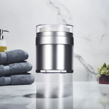 1.7 oz / 50 ml Platinum Silver Refillable Airless Jar (2 Pack)