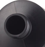 Black Plastic Squeeze Trigger Spray Bottle with Black Sprayer - 16 oz / 500 ml
