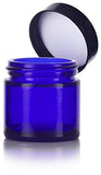 cobalt blue jar in 1 oz