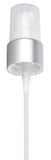 20-410 Silver And White Treatment Pump Top Closure, 4.00 inch dip tube length (12 PACK)
