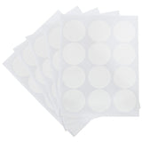 White Circle Waterproof Essential Oil Labels for Bottles & Jars â€“ 2.5" Diameter round, 5 Sheets, 60 Labels