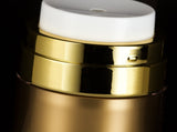 Refillable Airless Jar in Gold -  .5 oz / 15 ml