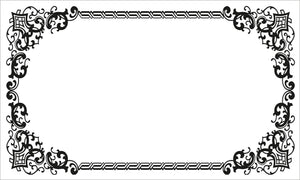 40 Decorative Rectangle Write-On Labels for Bottles & Jars, 2.5 x 1.5 Inches, White Matte Finish (Manchester)