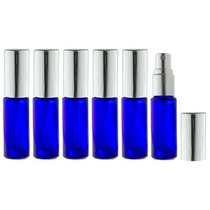 5ml 10ml Glass Spray Bottles Fine Mist Sprayer Refillable Portable Perfume  Amber