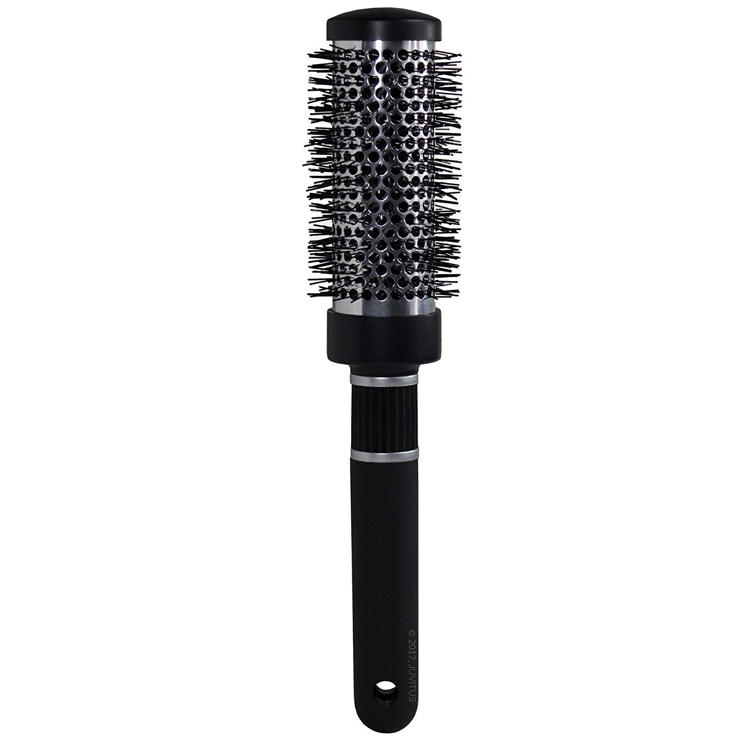 Bristle Round Brush Small Mini Round Hair Brush new premium nylon Bristles  2 pc