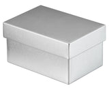 Silver Steel Metal Signature Gift Boxes