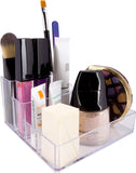 Small Plastic Counter-top Storage Case for Makeup and Cosmetics (5 inch x 5 inch)