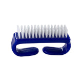 Nail Brush with Durable Plastic Handle (Blue)