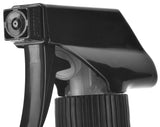 Green Plastic Slim Cosmo Trigger Spray Bottle with Black Sprayer - 32 oz / 950 ml