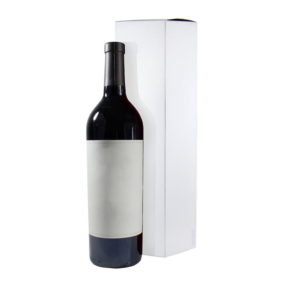 Wine and Liquor White Gift Box - 6 pack - 13.5