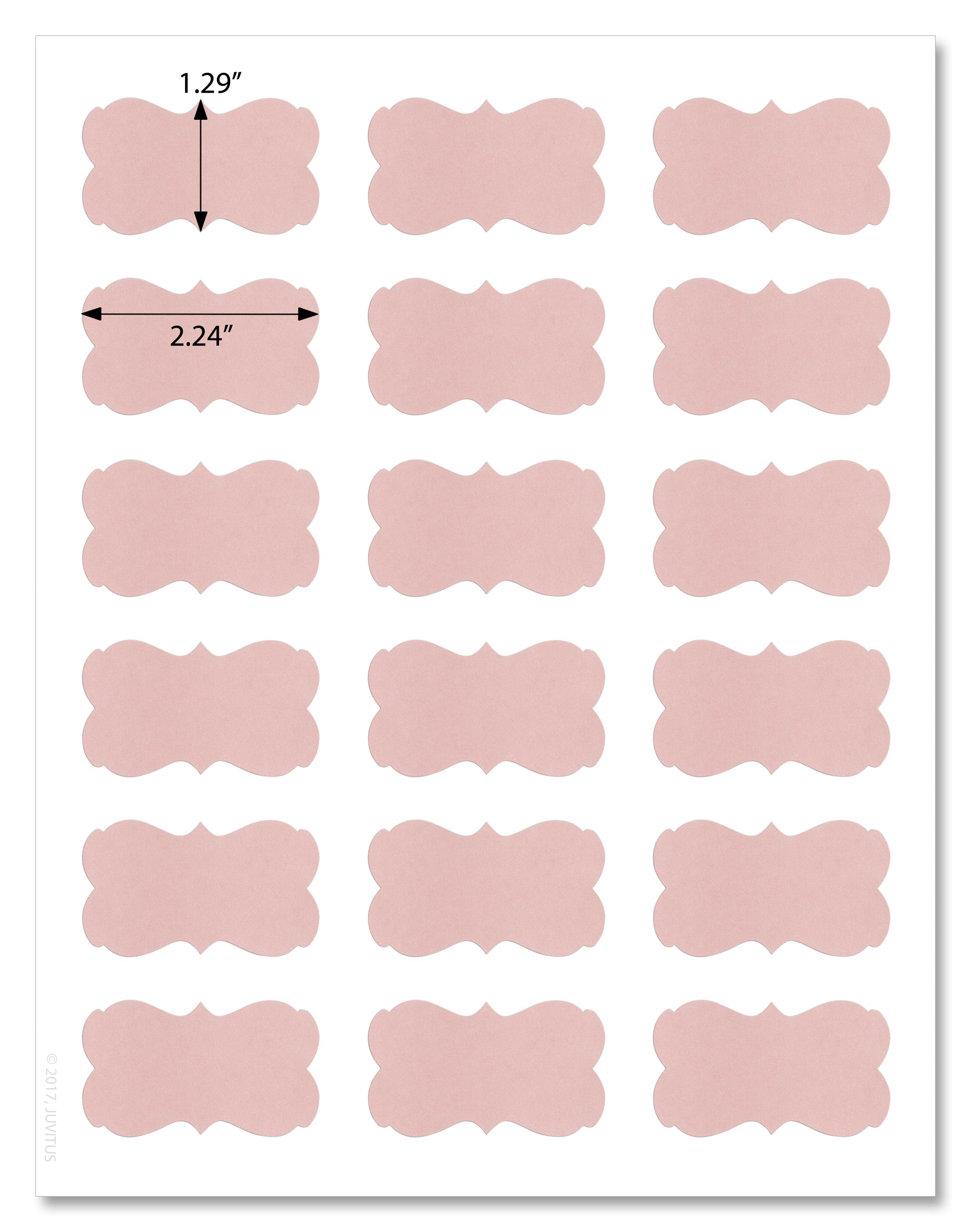 Pink Batt Labels Pink Bracket Label Templates