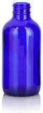 Cobalt Blue Glass Bottle with Fine Mist Atomizer Spray 12 Piece Set- Includes 4-1 oz, 4-2 oz, and 4-4 oz BPA Free Refillable Empty Storage Containers - JUVITUS