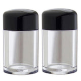 Powder Sifter Empty Acrylic Refillable Cosmetic Makeup Jar - 10 ml - JUVITUS