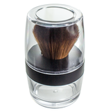Kabuki Brush Sifter Empty Refillable Travel Jar for Mineral Makeup, Powders