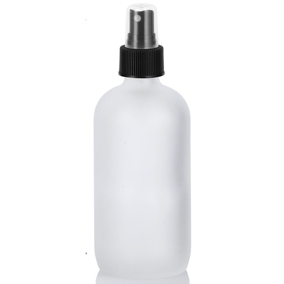 Glass Bottles 24-Pack 2oz Glass Spray Bottles - Clear Boston Round With Fine 505932 Glass Bottles 24-Pack 2oz Glass Spray Bottles - Clear Boston Round With Fine 505932